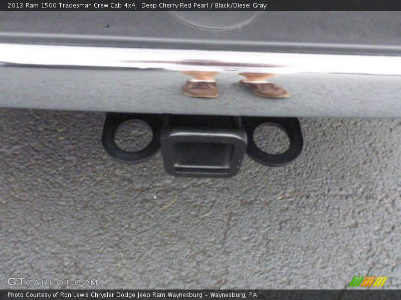 Deep Cherry Red Pearl / Black/Diesel Gray 2013 Ram 1500 Tradesman Crew Cab 4x4