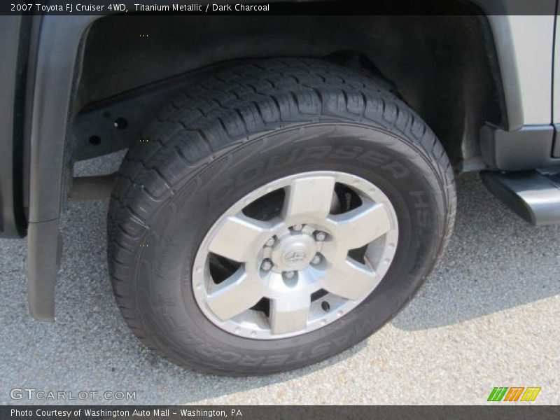 Titanium Metallic / Dark Charcoal 2007 Toyota FJ Cruiser 4WD