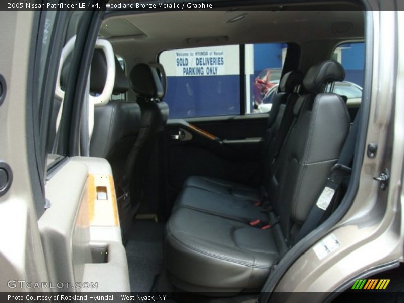 Woodland Bronze Metallic / Graphite 2005 Nissan Pathfinder LE 4x4