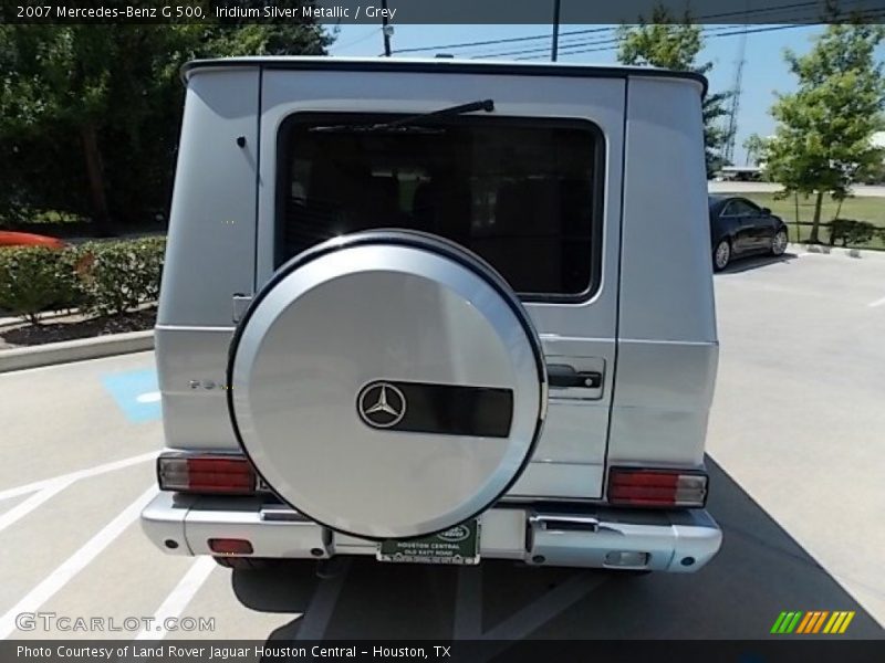 Iridium Silver Metallic / Grey 2007 Mercedes-Benz G 500