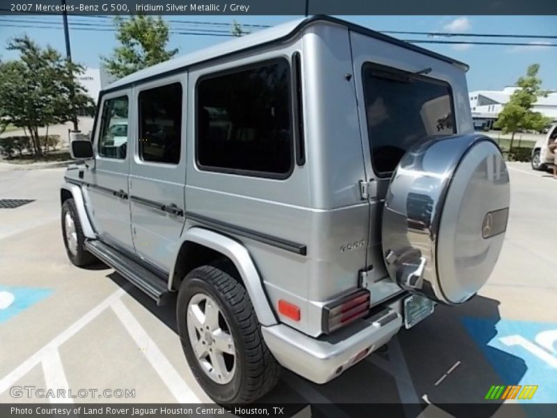 Iridium Silver Metallic / Grey 2007 Mercedes-Benz G 500