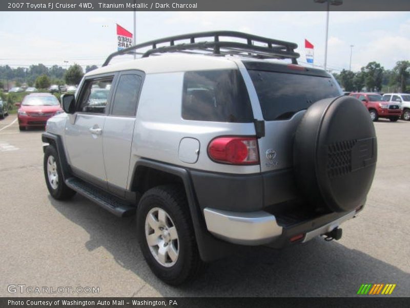 Titanium Metallic / Dark Charcoal 2007 Toyota FJ Cruiser 4WD