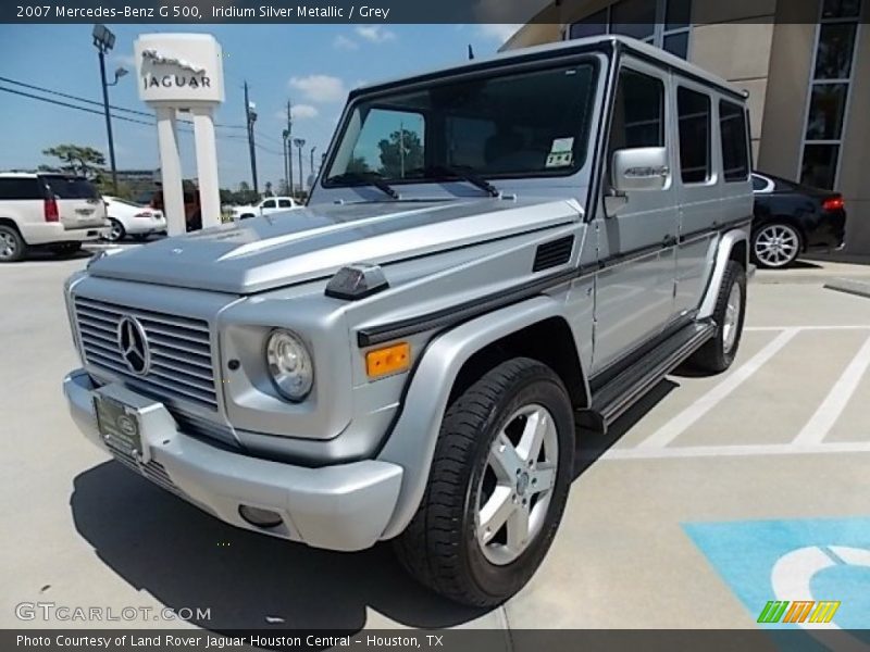 Iridium Silver Metallic / Grey 2007 Mercedes-Benz G 500