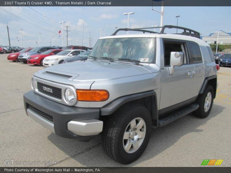 Titanium Metallic / Dark Charcoal 2007 Toyota FJ Cruiser 4WD