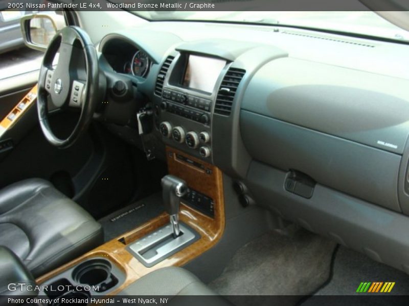 Woodland Bronze Metallic / Graphite 2005 Nissan Pathfinder LE 4x4
