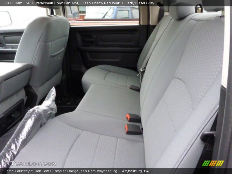Deep Cherry Red Pearl / Black/Diesel Gray 2013 Ram 1500 Tradesman Crew Cab 4x4