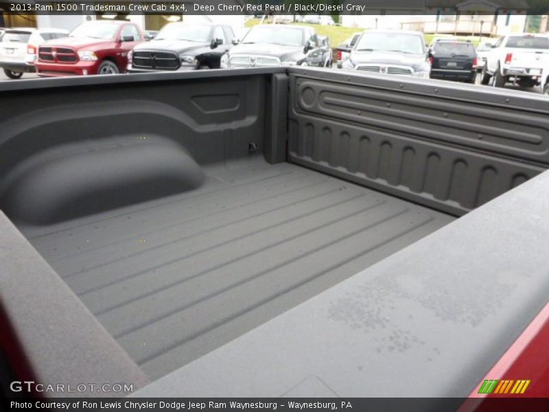 Deep Cherry Red Pearl / Black/Diesel Gray 2013 Ram 1500 Tradesman Crew Cab 4x4