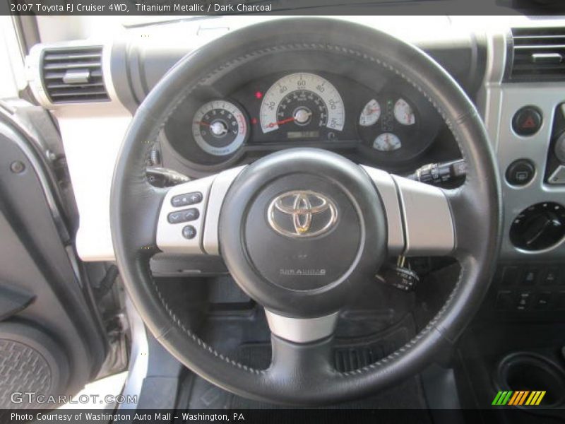 Titanium Metallic / Dark Charcoal 2007 Toyota FJ Cruiser 4WD