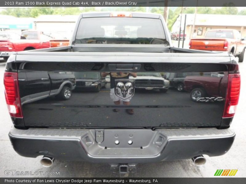 Black / Black/Diesel Gray 2013 Ram 1500 Black Express Quad Cab 4x4