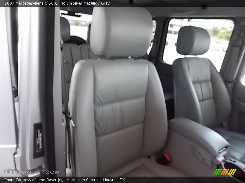 Iridium Silver Metallic / Grey 2007 Mercedes-Benz G 500