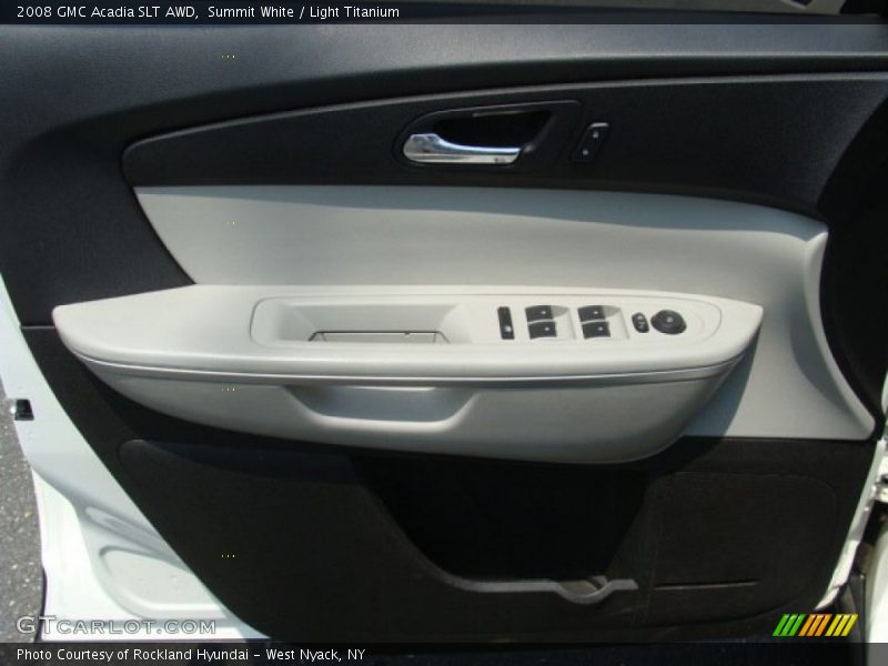Summit White / Light Titanium 2008 GMC Acadia SLT AWD
