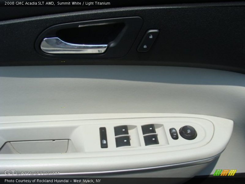 Summit White / Light Titanium 2008 GMC Acadia SLT AWD