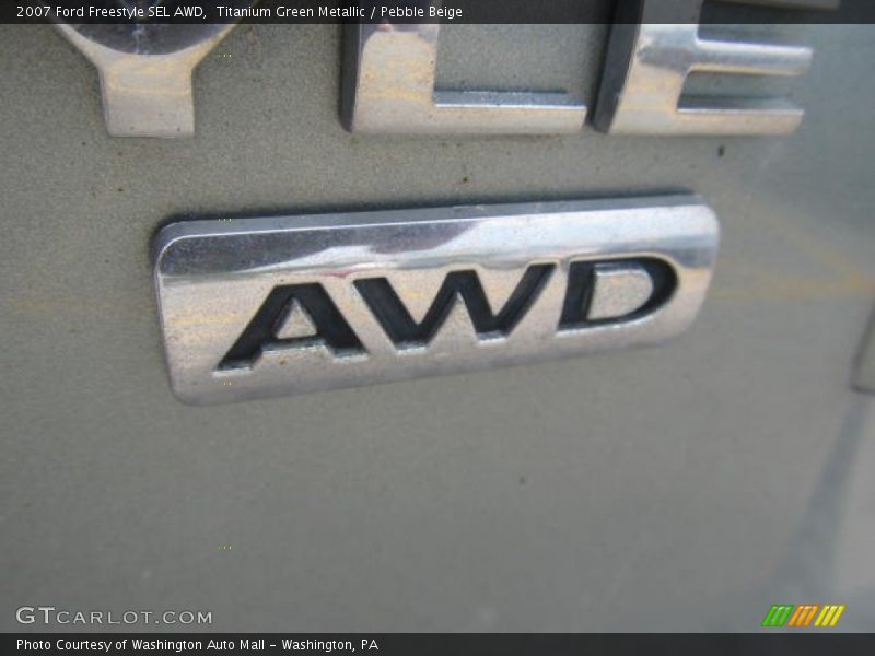 Titanium Green Metallic / Pebble Beige 2007 Ford Freestyle SEL AWD