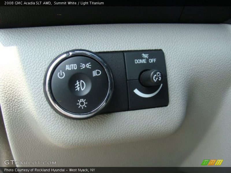 Summit White / Light Titanium 2008 GMC Acadia SLT AWD