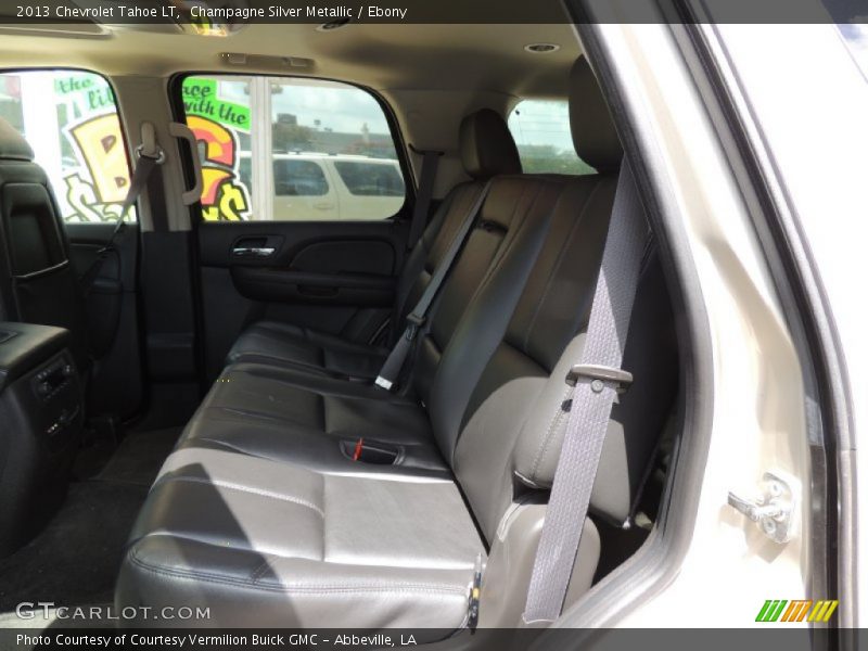 Champagne Silver Metallic / Ebony 2013 Chevrolet Tahoe LT