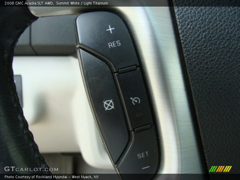 Summit White / Light Titanium 2008 GMC Acadia SLT AWD