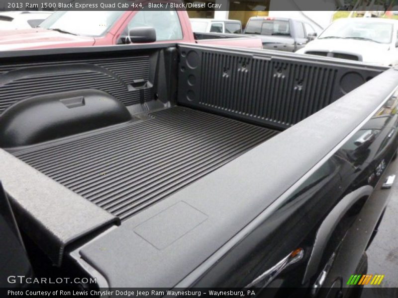 Black / Black/Diesel Gray 2013 Ram 1500 Black Express Quad Cab 4x4