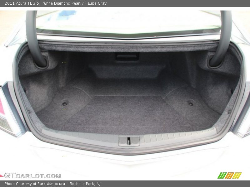 White Diamond Pearl / Taupe Gray 2011 Acura TL 3.5