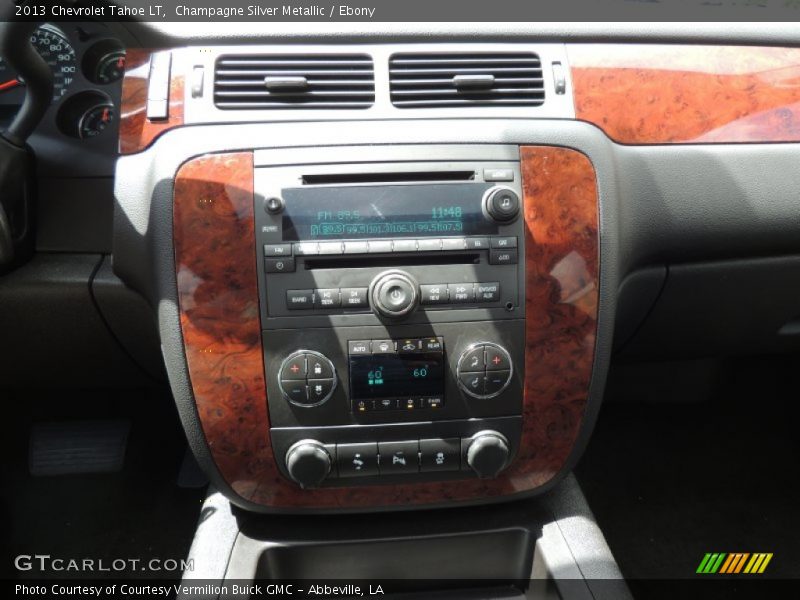 Champagne Silver Metallic / Ebony 2013 Chevrolet Tahoe LT
