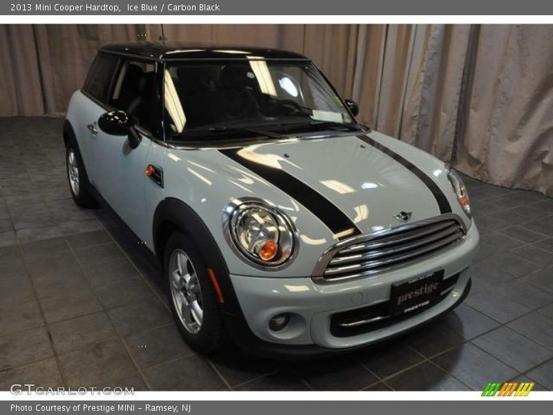 Ice Blue / Carbon Black 2013 Mini Cooper Hardtop