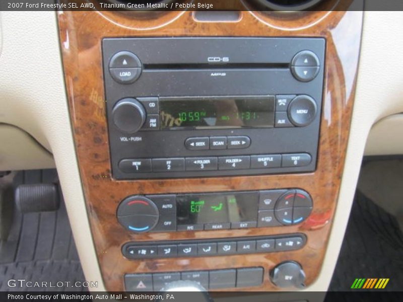 Controls of 2007 Freestyle SEL AWD