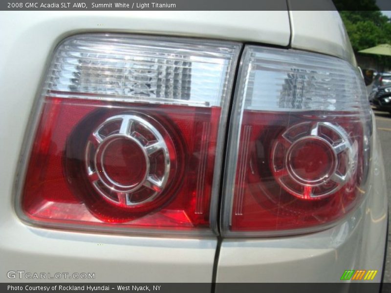 Summit White / Light Titanium 2008 GMC Acadia SLT AWD