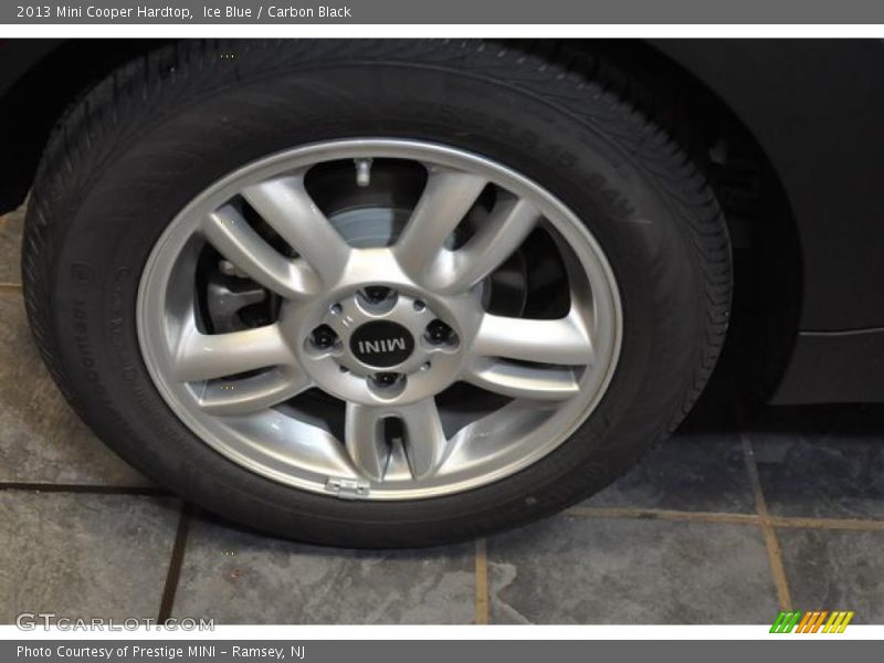 Ice Blue / Carbon Black 2013 Mini Cooper Hardtop