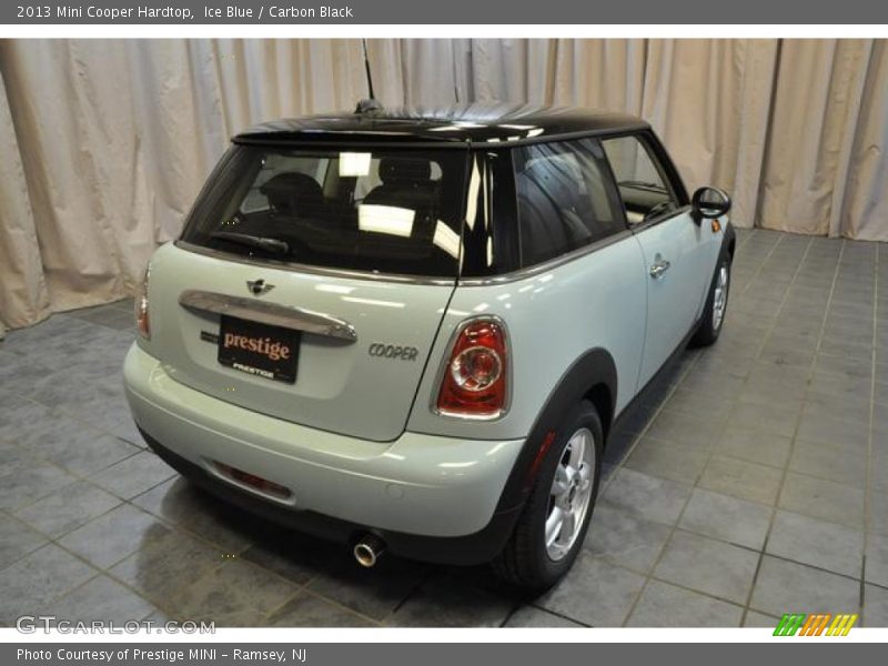 Ice Blue / Carbon Black 2013 Mini Cooper Hardtop