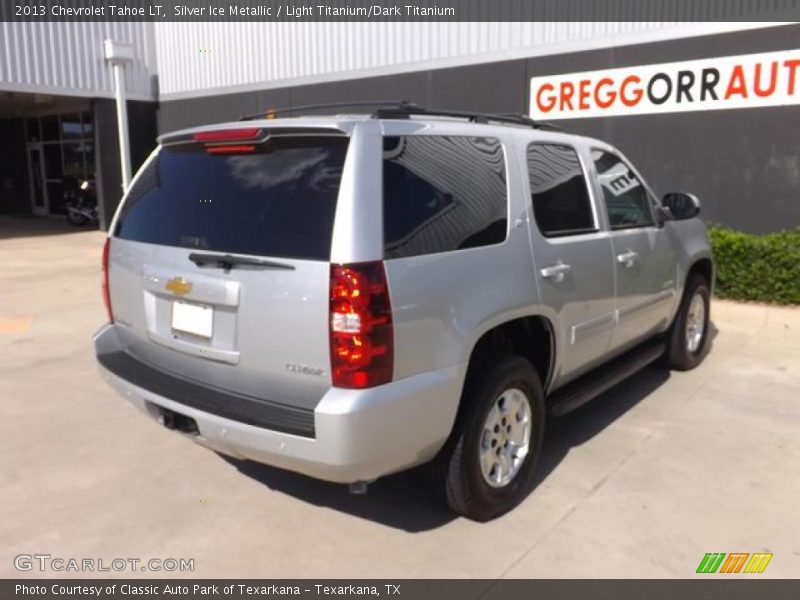 Silver Ice Metallic / Light Titanium/Dark Titanium 2013 Chevrolet Tahoe LT