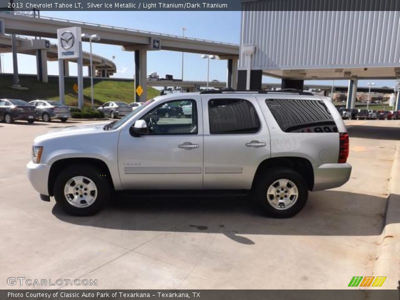 Silver Ice Metallic / Light Titanium/Dark Titanium 2013 Chevrolet Tahoe LT