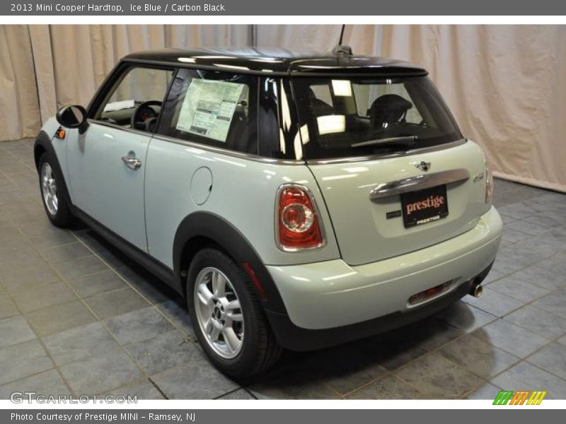 Ice Blue / Carbon Black 2013 Mini Cooper Hardtop