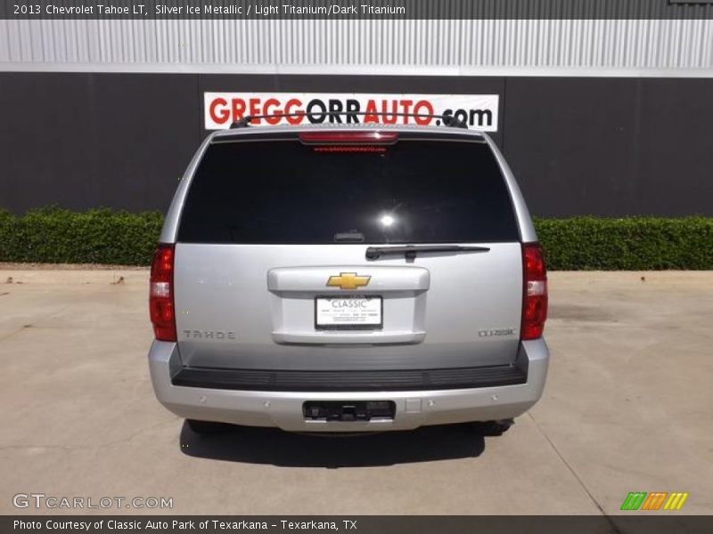 Silver Ice Metallic / Light Titanium/Dark Titanium 2013 Chevrolet Tahoe LT