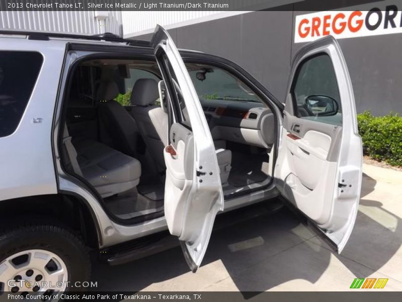 Silver Ice Metallic / Light Titanium/Dark Titanium 2013 Chevrolet Tahoe LT