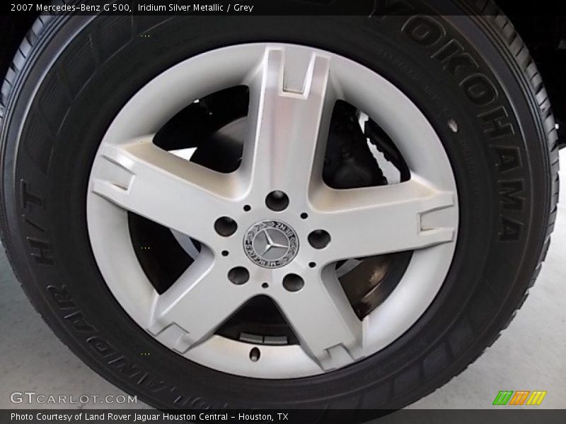 Iridium Silver Metallic / Grey 2007 Mercedes-Benz G 500