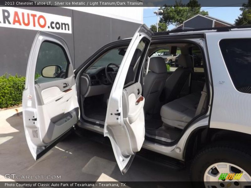 Silver Ice Metallic / Light Titanium/Dark Titanium 2013 Chevrolet Tahoe LT