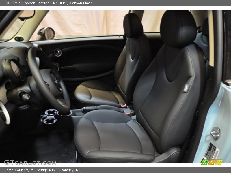 Ice Blue / Carbon Black 2013 Mini Cooper Hardtop