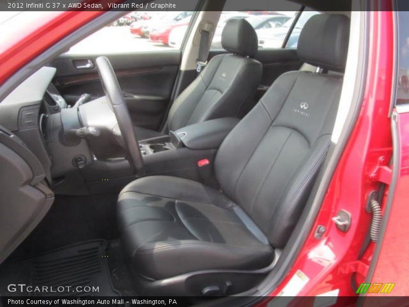 Vibrant Red / Graphite 2012 Infiniti G 37 x AWD Sedan