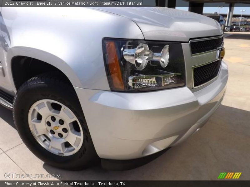 Silver Ice Metallic / Light Titanium/Dark Titanium 2013 Chevrolet Tahoe LT