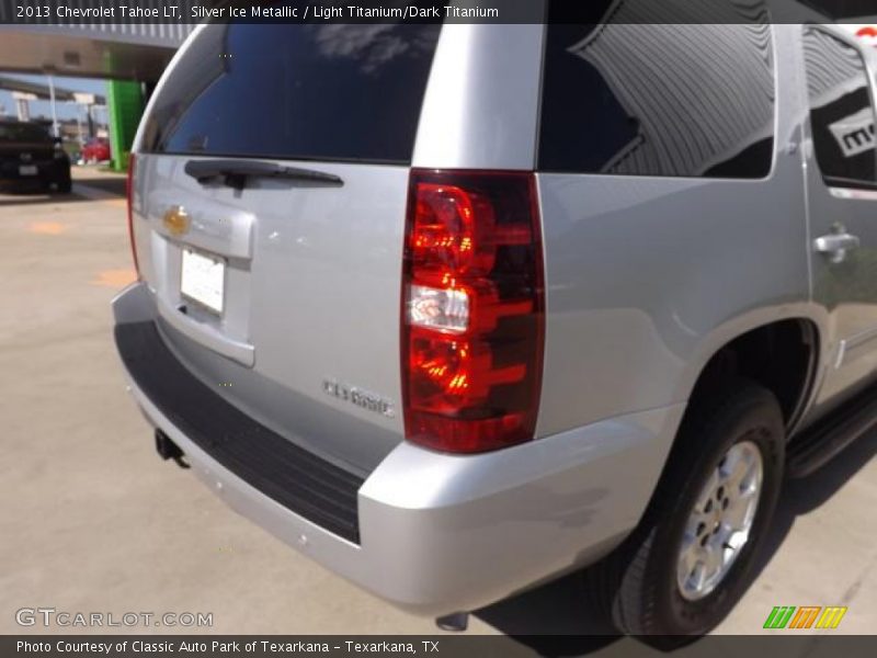 Silver Ice Metallic / Light Titanium/Dark Titanium 2013 Chevrolet Tahoe LT