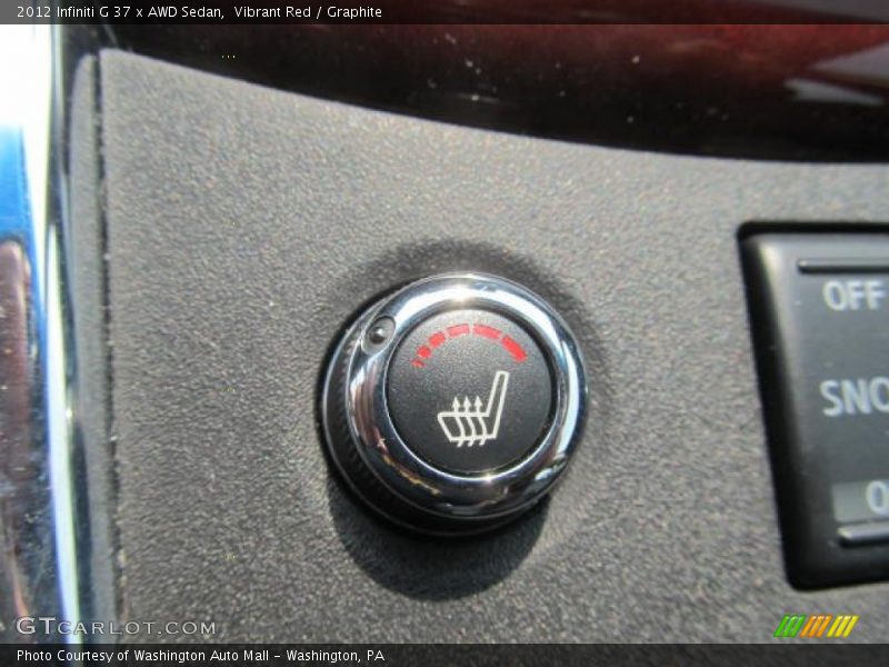 Vibrant Red / Graphite 2012 Infiniti G 37 x AWD Sedan