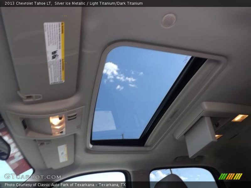 Silver Ice Metallic / Light Titanium/Dark Titanium 2013 Chevrolet Tahoe LT