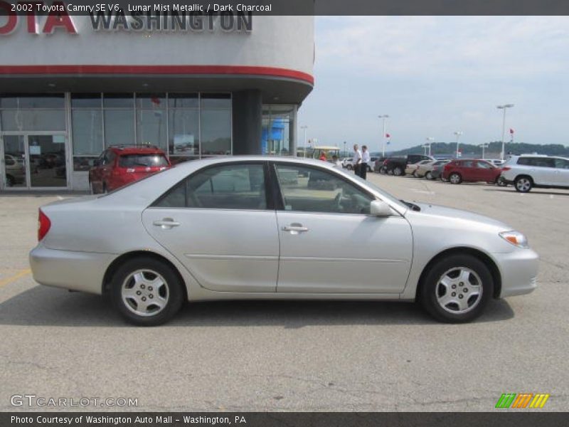 Lunar Mist Metallic / Dark Charcoal 2002 Toyota Camry SE V6