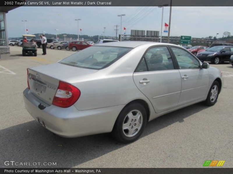 Lunar Mist Metallic / Dark Charcoal 2002 Toyota Camry SE V6