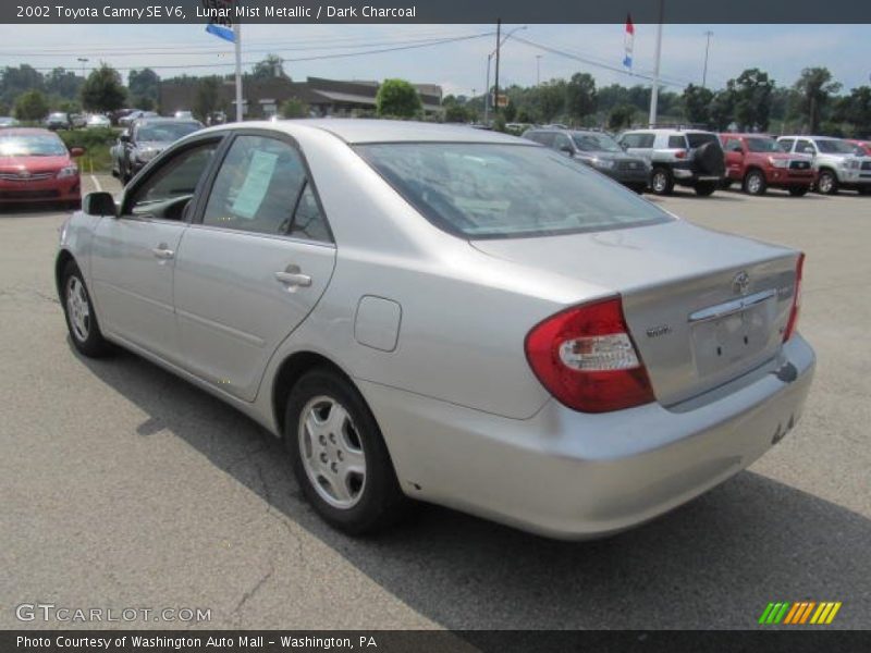 Lunar Mist Metallic / Dark Charcoal 2002 Toyota Camry SE V6
