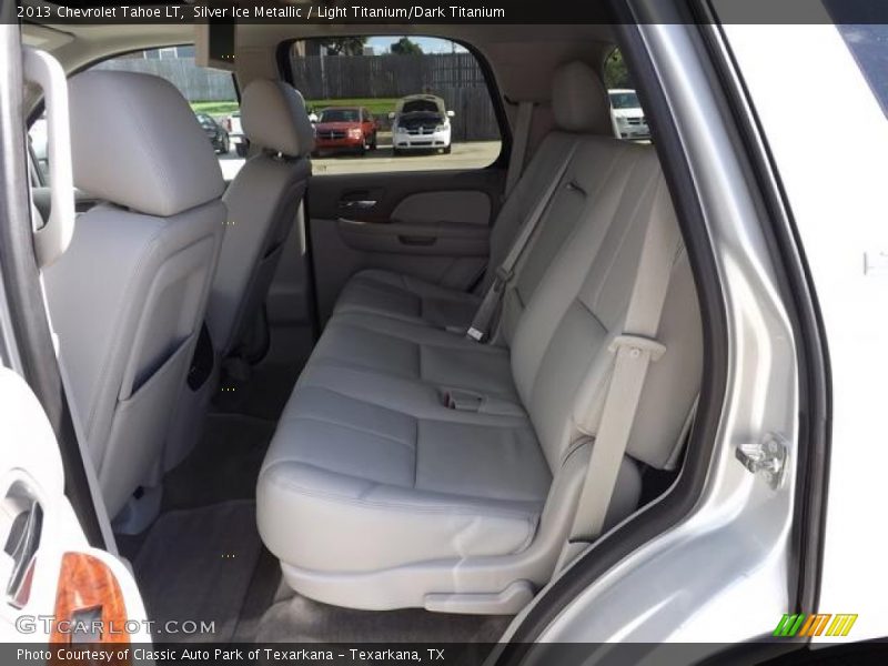 Silver Ice Metallic / Light Titanium/Dark Titanium 2013 Chevrolet Tahoe LT