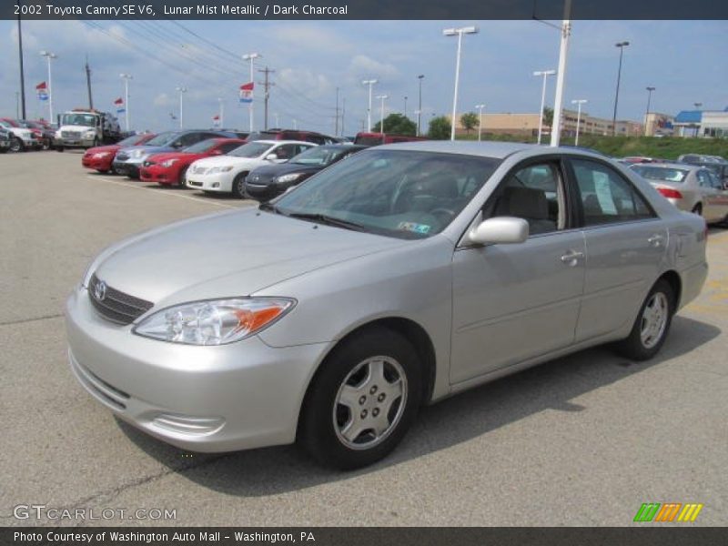 Lunar Mist Metallic / Dark Charcoal 2002 Toyota Camry SE V6
