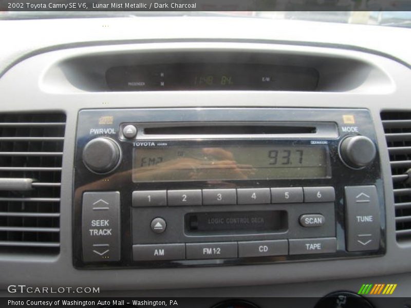 Lunar Mist Metallic / Dark Charcoal 2002 Toyota Camry SE V6