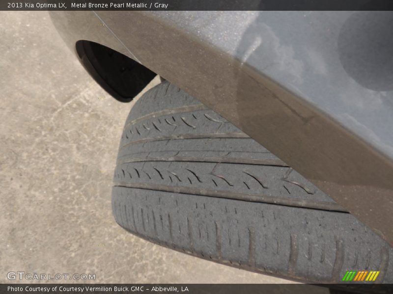 Metal Bronze Pearl Metallic / Gray 2013 Kia Optima LX