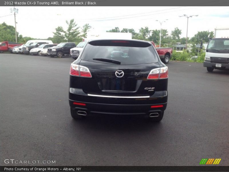 Brilliant Black / Black 2012 Mazda CX-9 Touring AWD