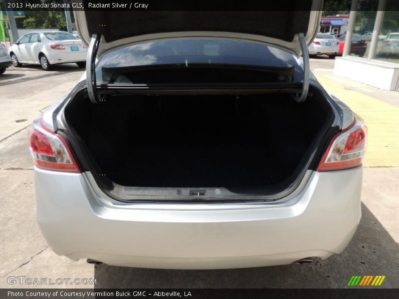 Radiant Silver / Gray 2013 Hyundai Sonata GLS